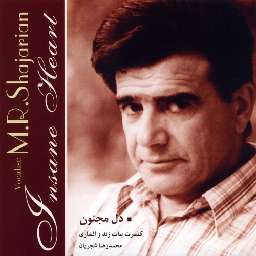 Cover artwork for Dele Majnoon by Mohammad Reza Shajarian